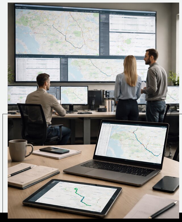 Трекинг грузов и Fleet Management, мониторинг автопарка в Дивногорске