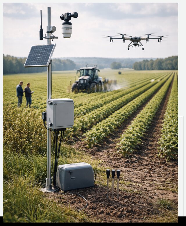 Разработка IoT мониторинга полей в Дивногорске от 8594 р. | АвикейДвн